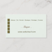 fliesenbetrieb visitenkarte (Rückseite)