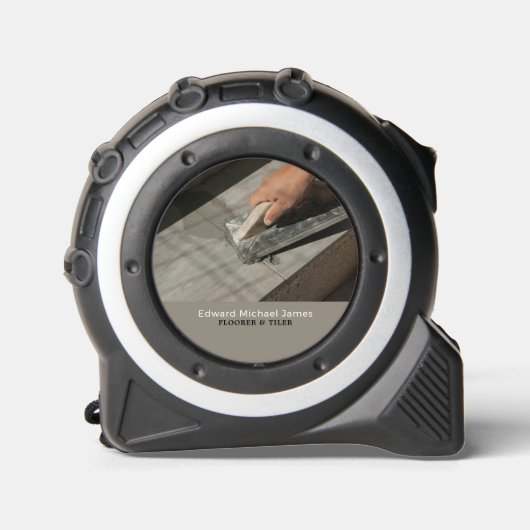 Fliesendarm, Fußboden, Flieseninstallationsprogram Maßband (Vorderseite)