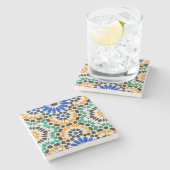 Fliesendekoration im Bahia Palace Steinuntersetzer (Seitenansicht)