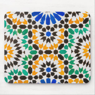 Fliesendekoration im Bahia-Palast Mousepad