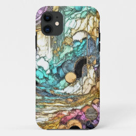 Fliesender Goldfluss Case-Mate iPhone Hülle