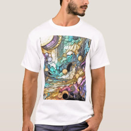 Fliesender Goldfluss  T-Shirt