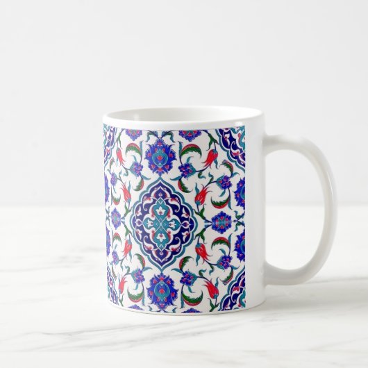 Fliesendruck Kaffeetasse (Rechts)