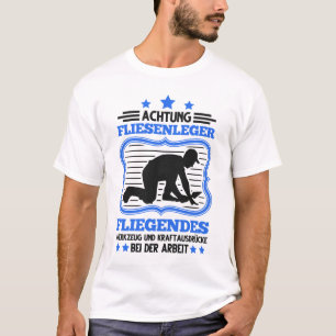 Fliesenleger Fliegendes Ō Kraftbisene T-Shirt