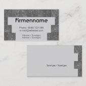 Fliesenleger-Meisterbetrieb Visitenkarte (Vorne/Hinten)