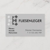 fliesenleger visitenkarte (Vorderseite)