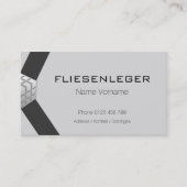 fliesenleger visitenkarte (Vorderseite)