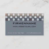 Fliesenleger Visitenkarte (Rückseite)