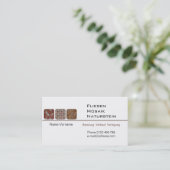 Fliesenleger Visitenkarte (Stehend Vorderseite)