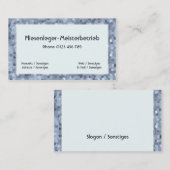 fliesenleger visitenkarte (Vorne/Hinten)