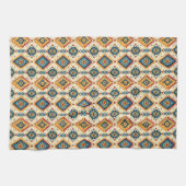 Fliesenmuster aus coolem Western Geschirrtuch (Horizontal)