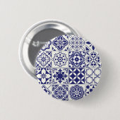 Fliesenmuster für Keramiken Button (Vorne & Hinten)