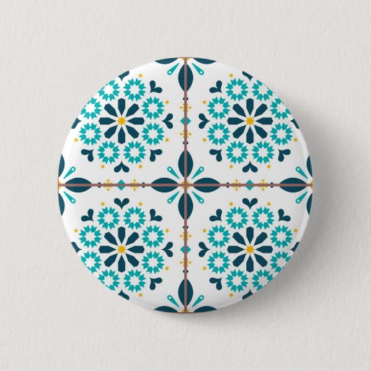 Fliesenmuster für Keramiken Button (Vorderseite)