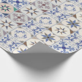 Fliesenmuster für Keramiken Geschenkpapier (Ecke)