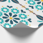 Fliesenmuster für Keramiken Geschenkpapier (Ecke)