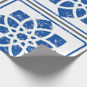 Fliesenmuster für Keramiken Geschenkpapier (Ecke)