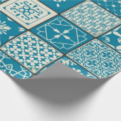 Fliesenmuster für Keramiken Geschenkpapier (Ecke)