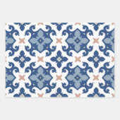 Fliesenmuster für Keramiken Geschenkpapier Set (Vorderseite 3)