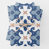 Fliesenmuster für Keramiken Geschenkpapier Set (Beispiel)