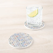 Fliesenmuster für Keramiken Getränkeuntersetzer (Seite)