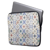 Fliesenmuster für Keramiken Laptopschutzhülle (Vorderseite Links)