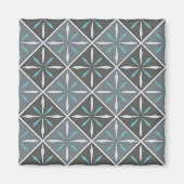 Fliesenmuster für Keramiken Magnet (Vorne)