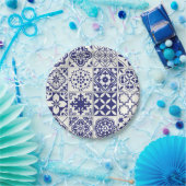 Fliesenmuster für Keramiken Pappteller (Party)