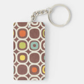 Fliesenmuster für Keramiken Schlüsselanhänger (Rückseite)