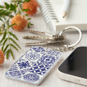 Fliesenmuster für Keramiken Schlüsselanhänger (Vorderseite rechts)