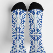 Fliesenmuster für Keramiken Socken (Oben)