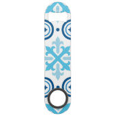 Fliesenmuster für Keramiken Speed Flaschenöffner (Rückseite)