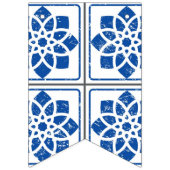 Fliesenmuster für Keramiken Wimpelkette (Dritte Fahne)