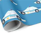 Fliesenmuster-Party-Packung für lustige Polizeiwag Geschenkpapier (Rolleneckpunkt)