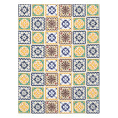 Fliesenmuster Tischdecke (Vorderseite)