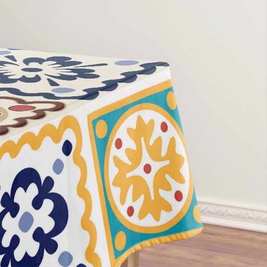 Fliesenmuster Tischdecke (Beispiel)