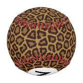 Fliesenuntergrund mit Leoparden Baseball (Rückseite)