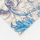 FLIESPLAID : WILLIAM MORRIS : HONEYSUCKLE FLEECEDECKE (Ecke)