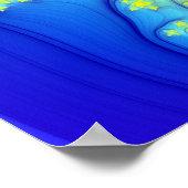 Fließbandlinien (12" x 12") Art Print Poster (Ecke)