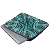 Fließen im Meer.... Laptopschutzhülle (Vorne Knopf)
