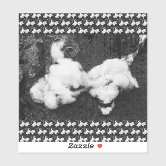 fließend aufkleber (Blatt)