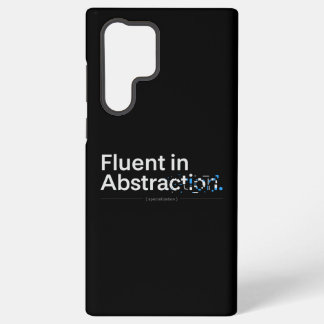 Fließend in Abstraktion Dark Mode Coding Design Samsung Galaxy Hülle