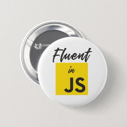 Fließend in Javascript-Programmiersprache Button (Vorne & Hinten)