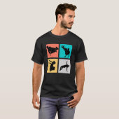Fließend in Parkour T-Shirt (Vorne ganz)
