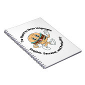 fließend in Sprachen Notizblock (Rechte Seite)