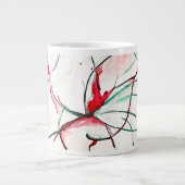 Fließstrich 1 Jumbo-Tasse (Vorderseite)