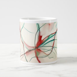 Fließstrich 1 Jumbo-Tasse