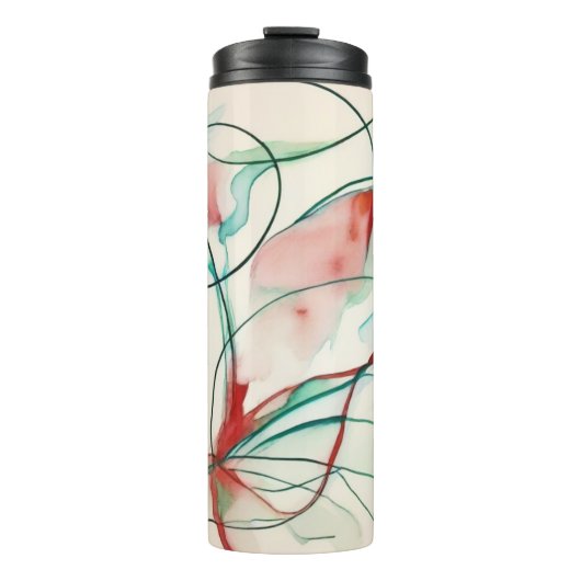 Fließstrich 1 thermosbecher (Vorderseite)