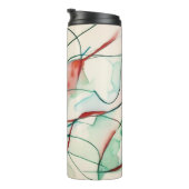 Fließstrich 1 thermosbecher (Nach rechts gedreht)