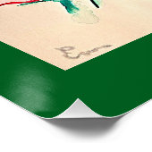 Fließstrich Poster (Ecke)