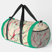 Fließstriche 1 duffle bag (Rechte Ecke)